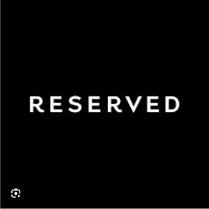 Reserved for Michelle